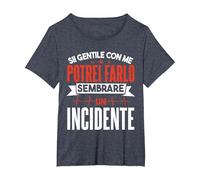 Umorismo Medicina Assistente Medico Infermiera Ospedale Maglietta, Donna Plus-Size, Pervinca, 5X