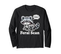 Umorismo Medico di Tecnologia a Raggi X di radiologia del Procione di scansione ferale Maglia a Manica