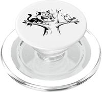 Umorismo Nero Ironico Sarcastico Satira Adulta Gatto PopSockets PopGrip per MagSafe