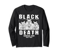 Umorismo Oscuro Incontra La Storia Medievale: Black Death Maglia a Manica