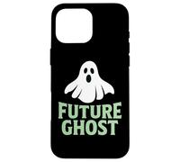 Umorismo paranormale divertente fantasma futuro Custodia per iPhone 16 Pro Max