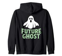 Umorismo paranormale Divertente Fantasma Futuro Felpa con Cappuccio