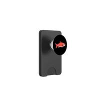 Umorismo Salmoni carino semplice pesciolino Salmone PopSockets PopWallet per MagSafe