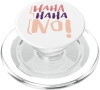 Umorismo sarcastico HaHa HaHa No! Sarcasmo PopSockets PopGrip per MagSafe