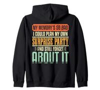 Umorismo smemorato Memoria Sorpresa Festa Famiglia Riunione Gruppo Felpa con Cappuccio