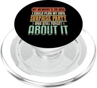 Umorismo smemorato Memoria Sorpresa Festa Famiglia Riunione Gruppo PopSockets PopGrip per MagSafe