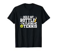 Umorismo sul Tennis Hold My Bottle Maglietta