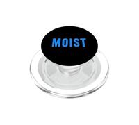 Umorismo umido testo blu strano fresco umido umidità PopSockets PopGrip per MagSafe