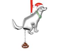 Umorismo Umori Canogani Di Natale A Ciondolo - Ormene In Metallo Isolativo, Decorazione Che Cola Per L'albero Di Natale | E Tavolo Da Tavolo, Incontri O Feste Di Famiglia Divertenti Con Le Atmosfere D