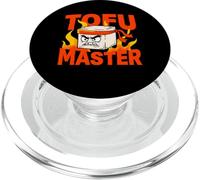 Umorismo vegano sul karate di Tofu Master Angry Ninja PopSockets PopGrip per MagSafe