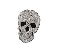 Umoristico Cartoon Cat Skull Pin Premium Lega Materiali Spilla di Sicurezza Supporto Per Il Tempo Libero Accessori Costume Cartoon Scheletro Gatti Gioielli Gioielli, Taglia unica, come descritto