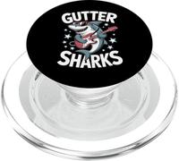 Umoristico Grondaia Squali Amante della Musica Shark Pun Gag Donne Uomini PopSockets PopGrip per MagSafe