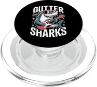 Umoristico Grondaia Squali Amante della Musica Shark Pun Gag Donne Uomini PopSockets PopGrip per MagSafe
