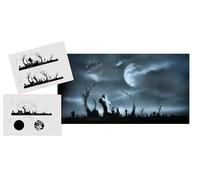 UMR-Design AS-009 Cementary Sagoma per aerografo Step by Step Size L