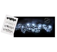 UMR-Design AS-065 skull series Sagoma per aerografo Step by Step Size M