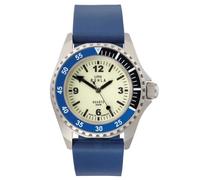 UMR Ruhla Combattente Sub Orologio da Sub 13-02 Cinturino IN Caucciù Blu 44 MM