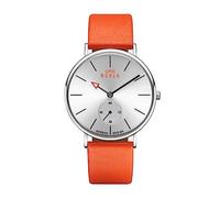 UMR RUHLA Orologio da polso, quarzo, analogico, cinturino in pelle, cassa in acciaio, impermeabile fino a 3 bar