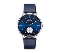 UMR RUHLA Orologio da polso, quarzo, analogico, cinturino in pelle, cassa in acciaio, impermeabile fino a 3 bar