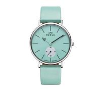 UMR RUHLA Orologio da polso, quarzo, analogico, cinturino in pelle, cassa in acciaio, impermeabile fino a 3 bar