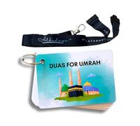 Umrah Dua Cards (con cordino)