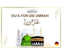 Umrah Dua - Carte in PVC con Tawaf Tasbih, cordino e cinturino da polso