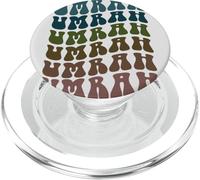 UMRAH - Uniforme da equipaggio retrò Umra Mecca Medina Pilgrim Memory PopSockets PopGrip per MagSafe