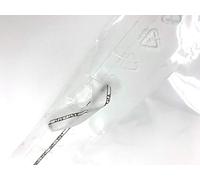 umschlag-discount - buste trasparenti plastificate da spedizione per lettere informative, buoni, opuscoli pubblicitari & Co - 100 buste sigillanti ad adesione con le dimensioni 310x225 mm (DIN C4)