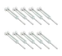 Umsoxhy 10X Il Diapason Nel Lega di Alluminio 128Hz Può Essere Utilizzato per Regali di Raccolta 'Orecchio, Lavorazione di Alta Qualità E Lusso