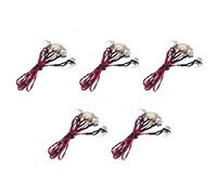Umsoxhy 5X Doppio Piezo Raccogliere 6,35 mm Jack con Volume Tono Controllo per Acustico Chitarra Ukulele