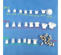 UMXJEXU 1 pz. Manipolatore a ventosa for vuoto a testa piccola, singolo, doppio, a tre strati, accessori, ventosa pneumatica in silicone(The M5 joint X 5PCS)