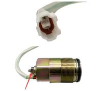 UMXJEXU Elettrovalvola MC609-7421120 609-74211200 for Pompa idraulica for Escavatore SK200-1 SK200-3 SK200-6 SK200-6E DH220-5(with Screw 1pcs)