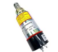 UMXJEXU Parti 12V Solenoide di Intercettazione del Carburante 125-5771 1255771 for 3114 3116 3126 Elettrovalvola di Arresto del Carburante del Motore Diesel