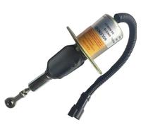 UMXJEXU Solenoide di Arresto del Carburante del Motore 6734-81-9141 for Parti 'Escavatore PC300-7 4063712 Elettrovalvola di spegnimento della Fiamma da 24 V