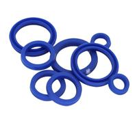 UN 4/5/6/7/8/10/12/14/15/16/17/18/19/20mm PU Albero Radiale Pistone Stelo U/Y Labbro Anello Guarnizione Paraolio Idraulico(20Pieces UN8x16x8)