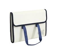 Un 4 File Cartella di Tela Organi Cartella Documenti Borsa con Etichette Cartella Documenti Cartella Carta Sacchetto di Immagazzinaggio Scuola