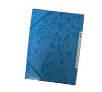 Un 4 organizer per documenti, cartelle di ordinamento con chiusura elastica, con fascia elastica, per ufficio