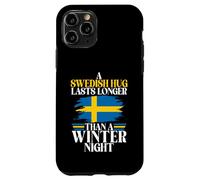 Un abbraccio svedese dura più a lungo di una Winter Night Svezia Custodia per iPhone 11 Pro