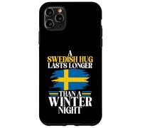 Un abbraccio svedese dura più a lungo di una Winter Night Svezia Custodia per iPhone 11 Pro Max