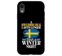 Un abbraccio svedese dura più a lungo di una Winter Night Svezia Custodia per iPhone XR