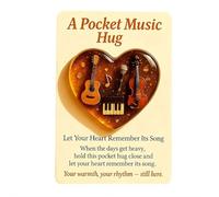 Un abbraccio tascabile per parrucchieri, mini strumenti da parrucchiere a forma di cuore con biglietti di auguri, emotionalSupport a forma di cuore P-ocket H-ug Token, regalo per parrucchieri per