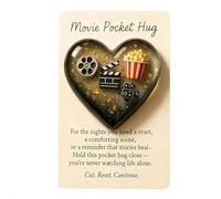 Un abbraccio tascabile per parrucchieri, mini strumenti da parrucchiere a forma di cuore con biglietti di auguri, emotionalSupport a forma di cuore P-ocket H-ug Token, regalo per parrucchieri per