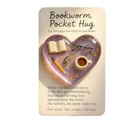 Un abbraccio tascabile per parrucchieri, mini strumenti da parrucchiere a forma di cuore con biglietti di auguri, emotionalSupport a forma di cuore P-ocket H-ug Token, regalo per parrucchieri per