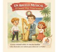Un abuelo musical. El amor que trasciende: Cuento infantil sobre el vinculo familiar. Libro ilustrado con valores para niños de 3 a 8 años