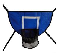 Un accessorio indispensabile per saltare il letto, il canestro da basket regolabile per infinite opzioni di intrattenimento (blu)