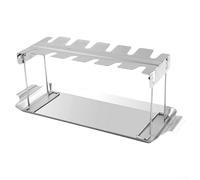 Un accessorio indispensabile pieghevole in acciaio inox progettato per gli amanti della grigliata