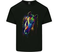 Un Acquarello Cavallo T-Shirt Bambini Bambine