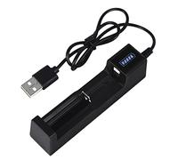 Un adattatore a batteria a slot, adattatore a batteria 18650 USB Adattatore LED a batteria a carico rapido Smart con indicatore di alimentazione