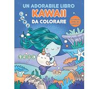 Un adorabile libro kawaii da colorare. Ediz. illustrata