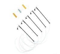 Un affidabile pacchetto di cinque LED progettati per illuminare i progetti di binari e edifici su una configurazione di binari H0 utilizzando una sorgente a bassa tensione