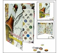 UN ALBUM - FOLDER PER 100 TAPPI a CORONA